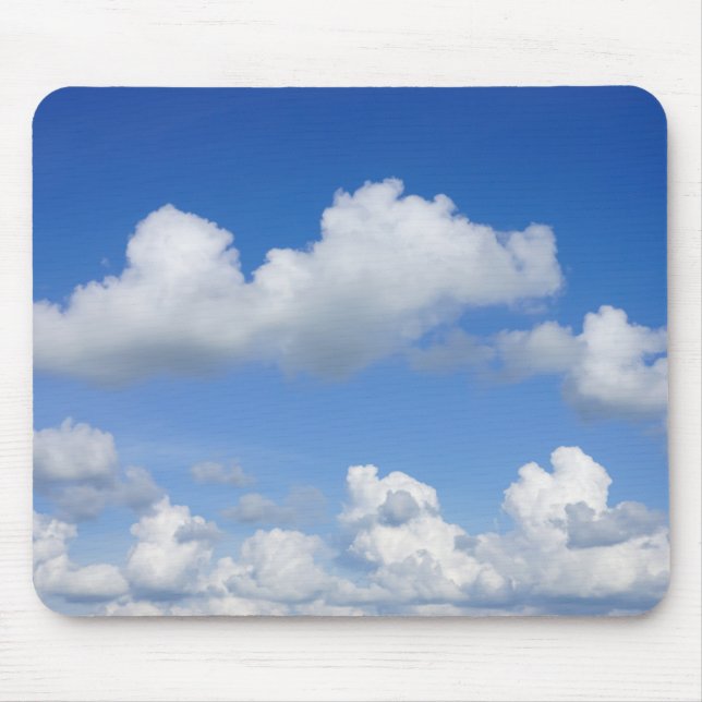 Just Clouds Mouse Mat (Front)