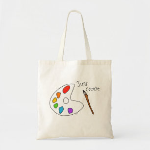 "Just Create" Tote Bag
