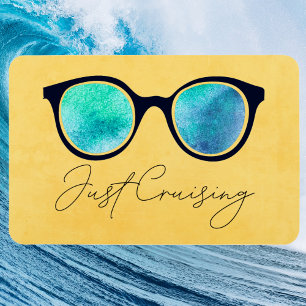 Just Cruising Fun Cruise Ship Cabin Door Finder Magnet