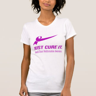 Just Cure It Arnold Chiari Malformation Awareness T-Shirt
