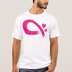 Just Cure It Pink Breast Cancer Awareness Ri T-Shirt