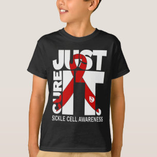 Just Cure Sickle Cell Awareness Ribbon T-Shirt