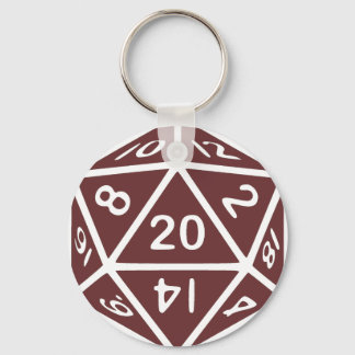 Just D20 Key Ring