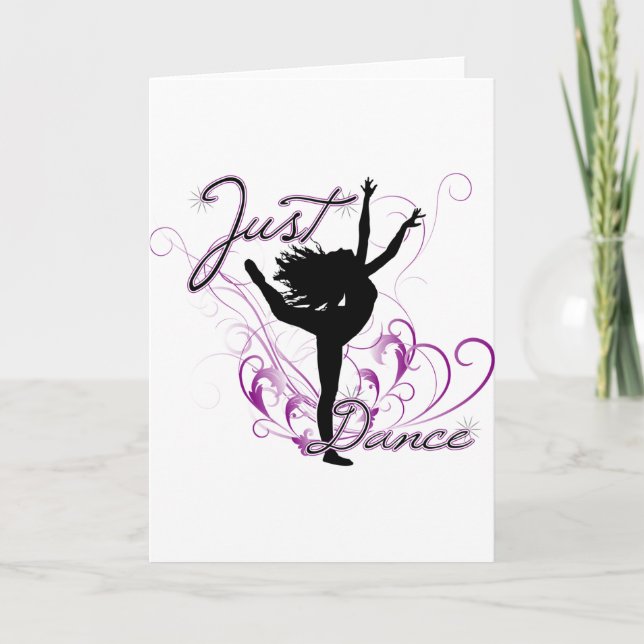 Just Dance Card (Front)