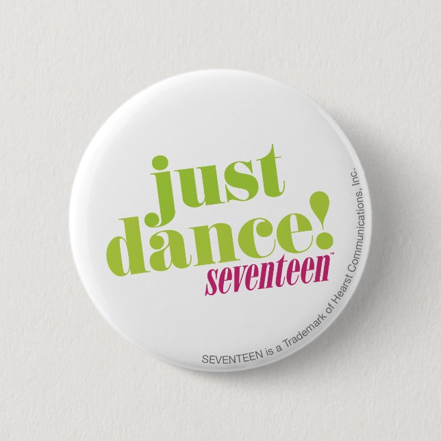 Just Dance - Green 6 Cm Round Badge (Front)