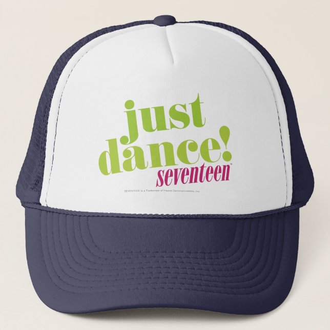Just Dance - Green Trucker Hat (Front)
