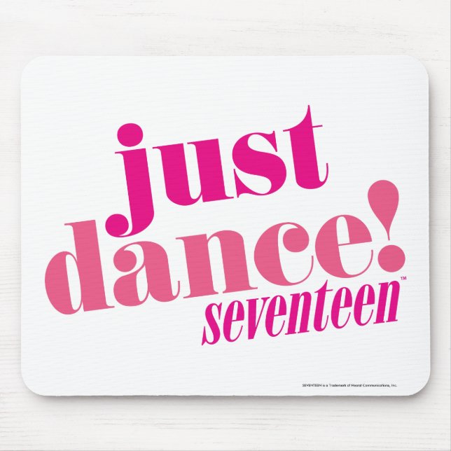 Just Dance - Pink Mouse Mat (Front)