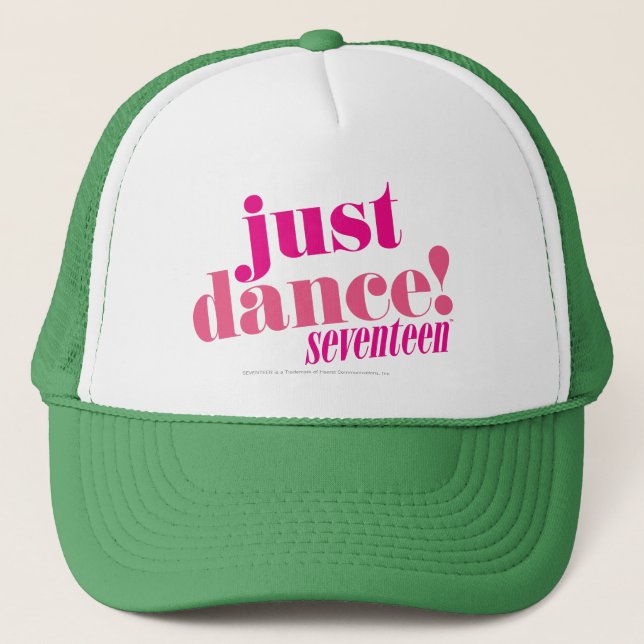 Just Dance - Pink Trucker Hat (Front)