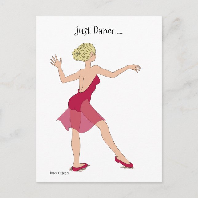 Just Dance Postcard (Front)
