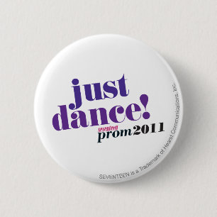 Just Dance - Purple 6 Cm Round Badge