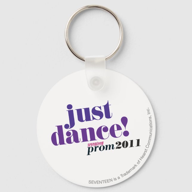 Just Dance - Purple Key Ring (Front)