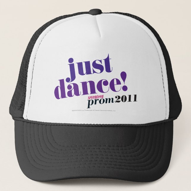 Just Dance - Purple Trucker Hat (Front)