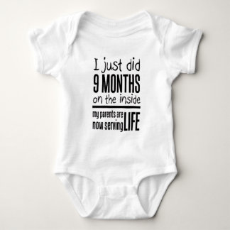 JUST DID 9 MONTHS BABY BODYSUIT