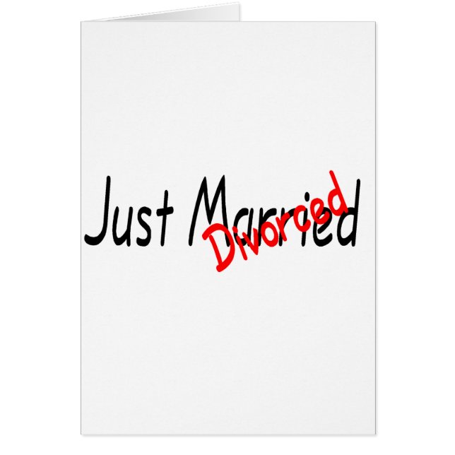 Just Divorced (Front)