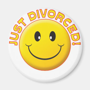 Just Divorced Smile Magnet