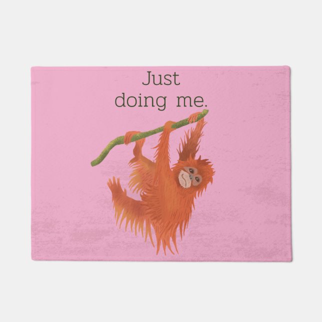 Just doing me doormat (Front)
