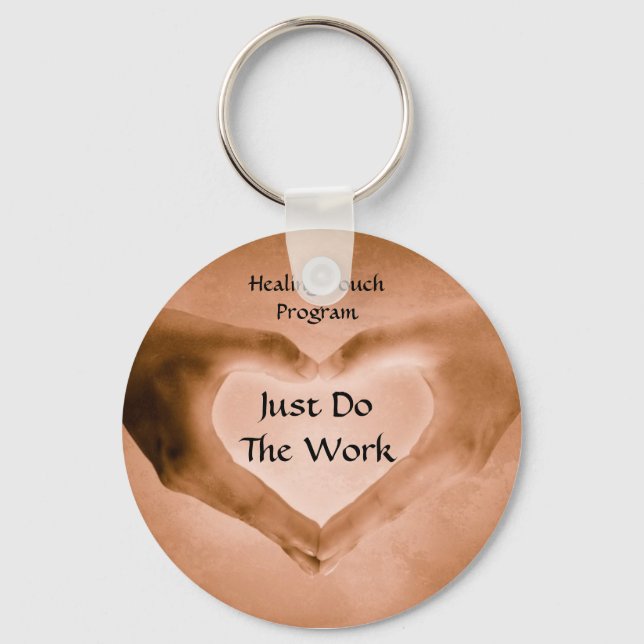 Just DoThe Work Keychain (Front)