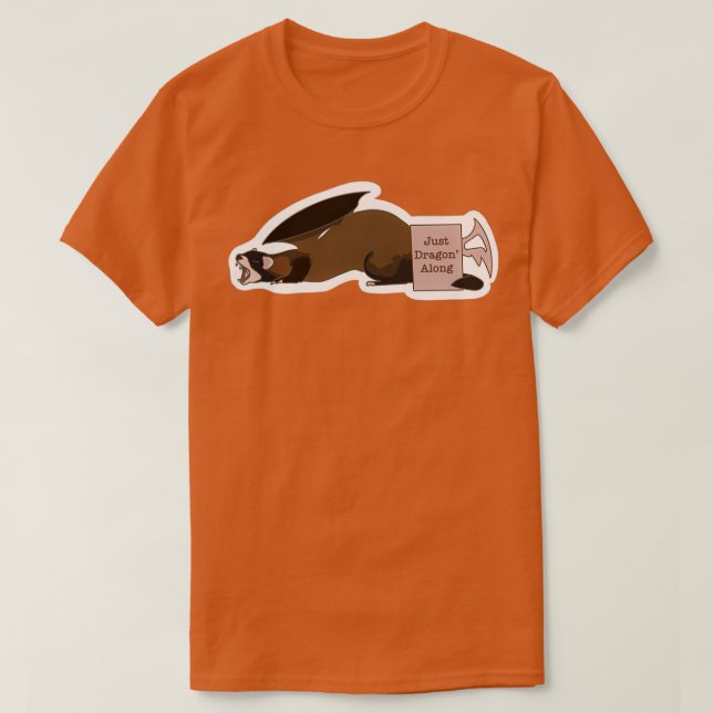 Just Dragon  T-Shirt (Design Front)