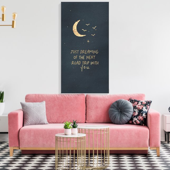 Just Dreaming Canvas Print (Insitu(LivingRoom))
