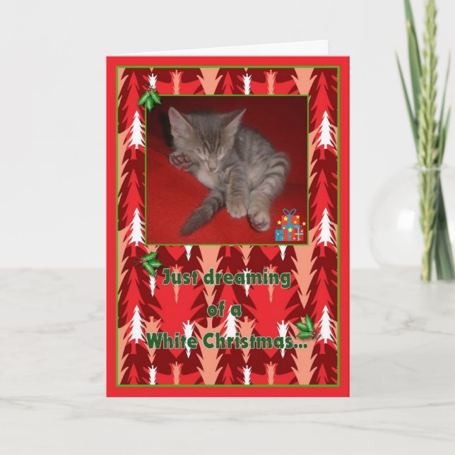 Just Dreaming Holiday Card (Front)