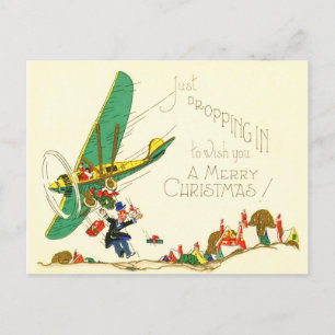 Just dropping in to wish you a merry Christmas! Postcard