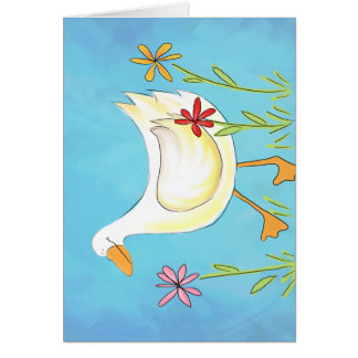 Just Ducky w flowers