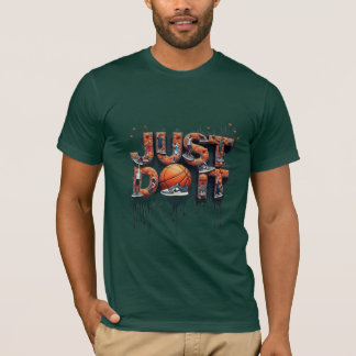 Just Dunk It - Basketball Graphic T-Shirt