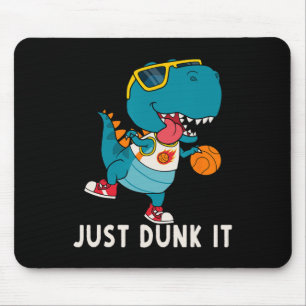 Just Dunk It Fun Dinosaur Basketball League Slam D Mouse Mat