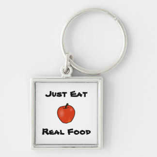 Just Eat Real Food Key Ring