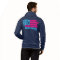 Just Economy zipper front hoodie