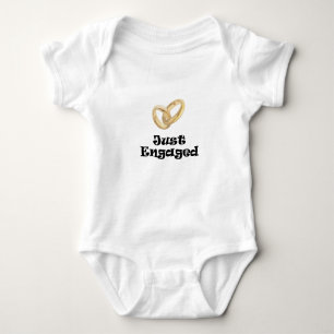 Just Engaged Baby Bodysuit