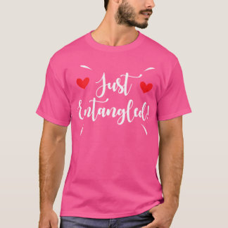 Just Entangled Blm Black Culture Hip Hop Marriage  T-Shirt