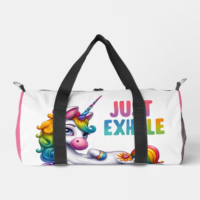 Just Exhale Duffle Bag (Front)