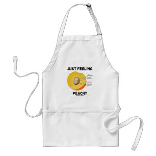 Just Feeling Peachy (Peach Anatomy) Standard Apron