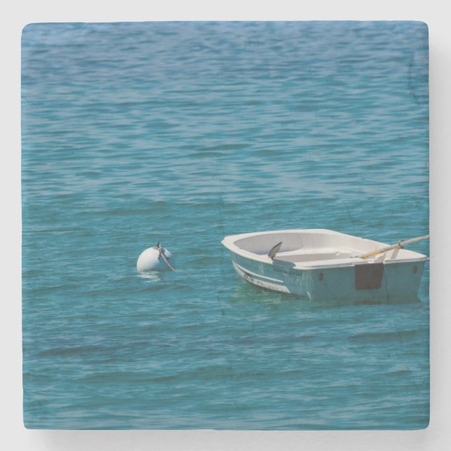 Just Floating Around Stone Coaster (Front)
