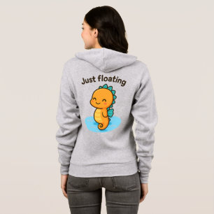 Just Floating – Cute Seahorse Hoodie