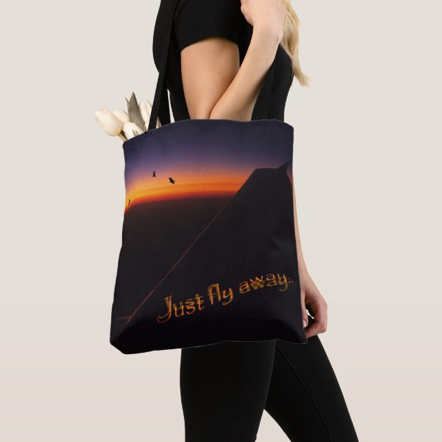 Just Fly Away Tote Bag (Close Up)