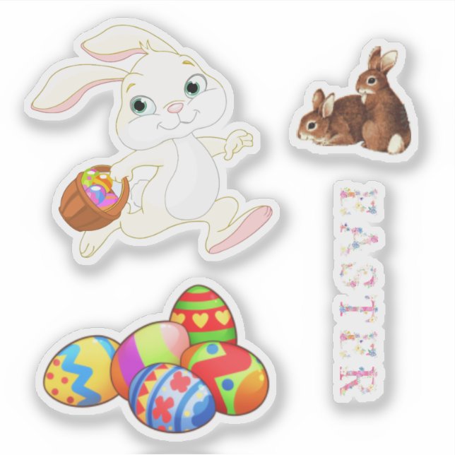 Just For Easter Stickers (Front)