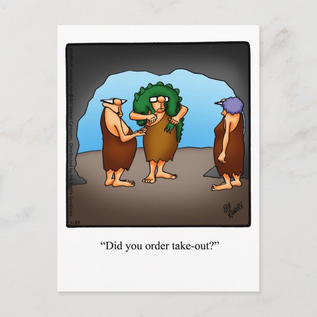 Just For Laughs Humourous Postcard (Front)