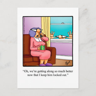 Just For Laughs Humourous Postcard