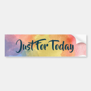 Just for Today Reiki bumper sticker
