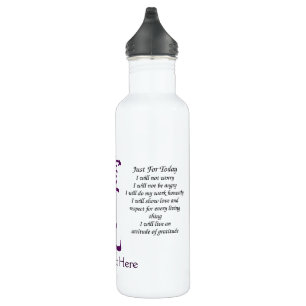 Just For Today Reiki Principles 710 Ml Water Bottle