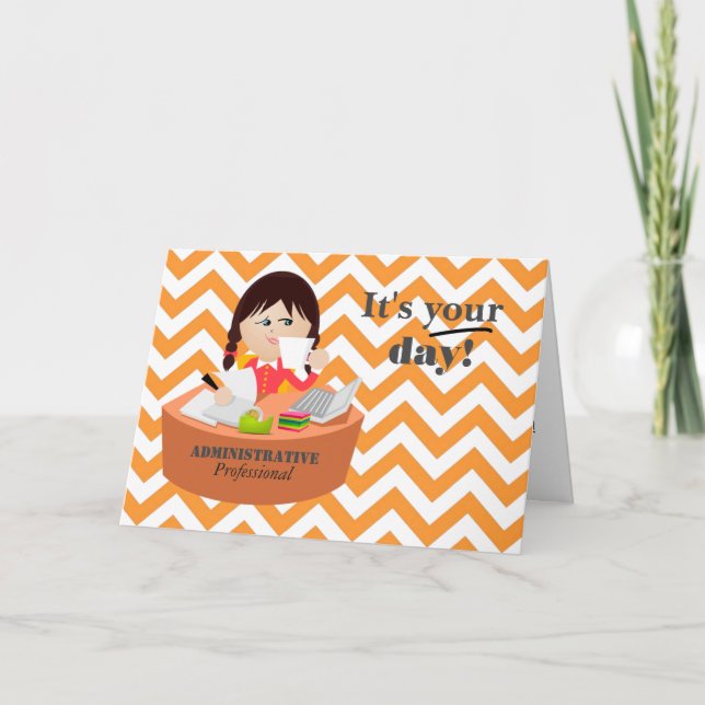 Just for You Administrative Professionals Day Card (Front)