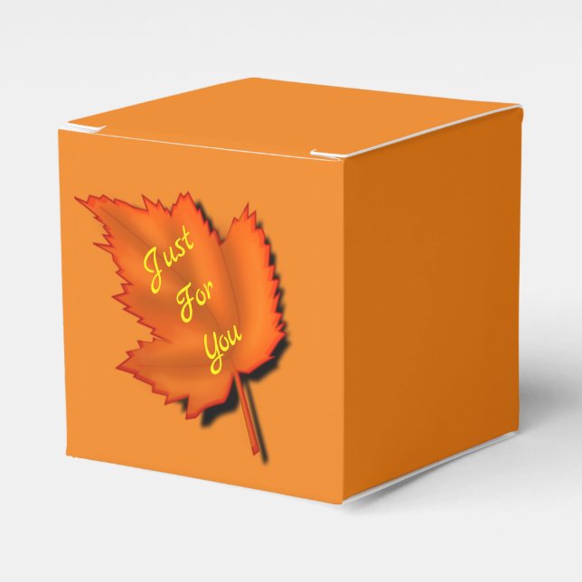 Just For You  Favour Box (Front Side)