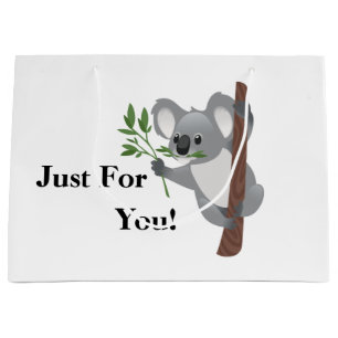 Just For You Koala Bear Large Gift Bag