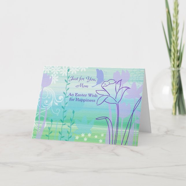 Just for You Mum Easter Card (Front)