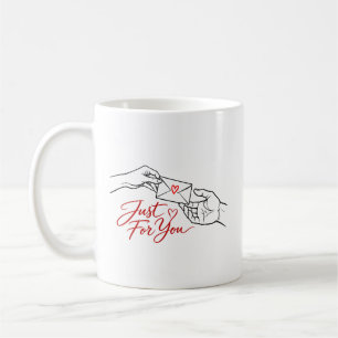Just for You – Romantic Love Letter Coffee Mug