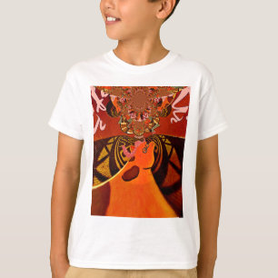 Just Funny Giraffe image design T-Shirt