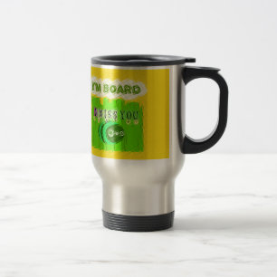 Just  Funny I Miss You I am Bored Travel Mug