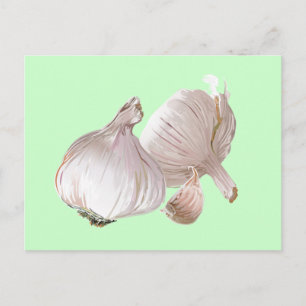Just Garlic Postcard